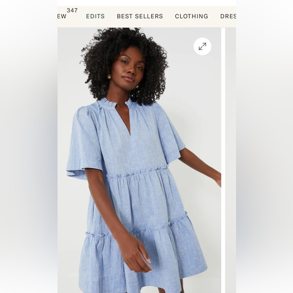 Tuckernuck Chambray Crawford Dress, size XL - Picture 2 of 8